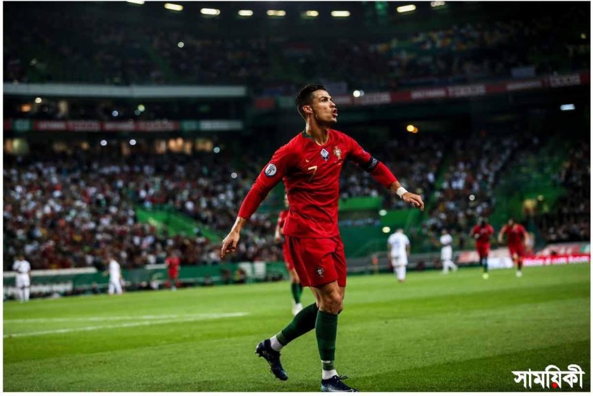 ronaldo রোনালদোর হ্যাটট্রিকে পর্তুগালের বড় জয়