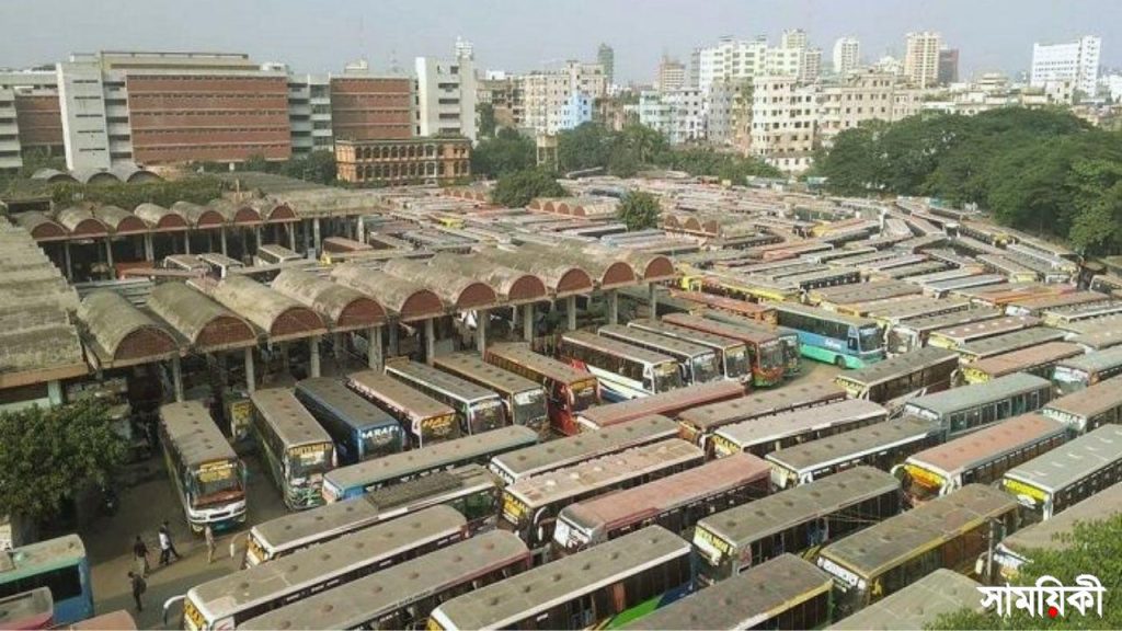 বাস আগামীকাল থেকে সারাদেশে বাস-ট্রাক ধর্মঘট