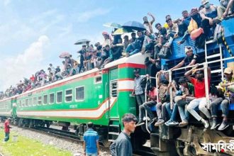 tren ট্রেনের ছাদে যাত্রী নেওয়া বন্ধ করতে হাইকোর্টের নির্দেশ