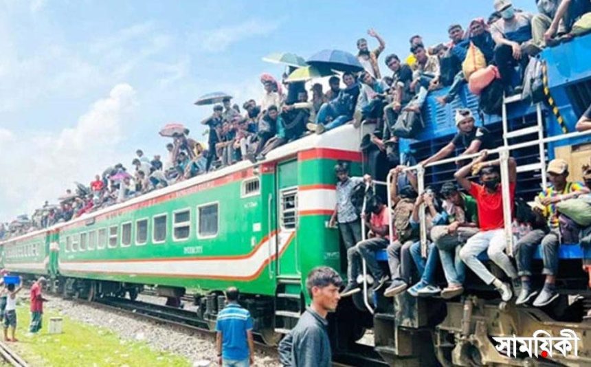 tren ট্রেনের ছাদে যাত্রী নেওয়া বন্ধ করতে হাইকোর্টের নির্দেশ