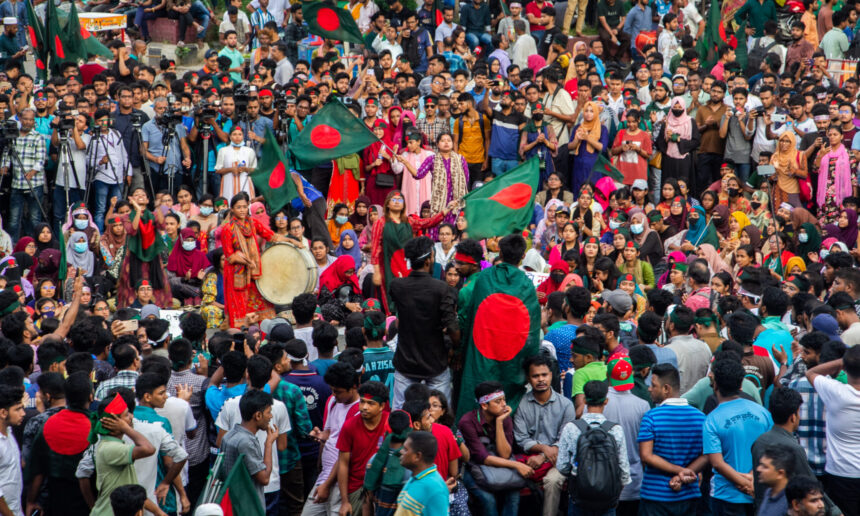 ছাত্রদের এক দফা আন্দোলনের ঘোষণা: প্রধানমন্ত্রী শেখ হাসিনা ও তার মন্ত্রিসভার পদত্যাগের দাবি